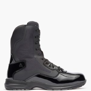Rocky Cadet 8 Black Side Zip Public Service Boot